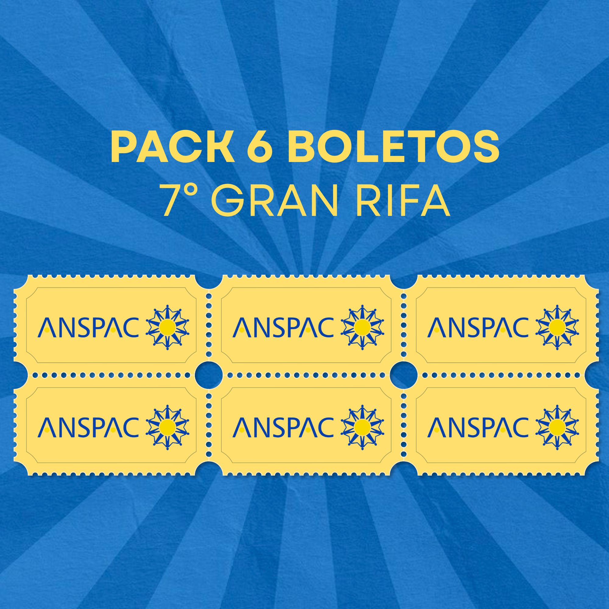 Pack 6 Boletos (Promoción)